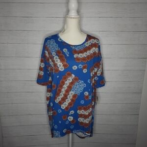 XS Red, White, & Blue Irma Tunic